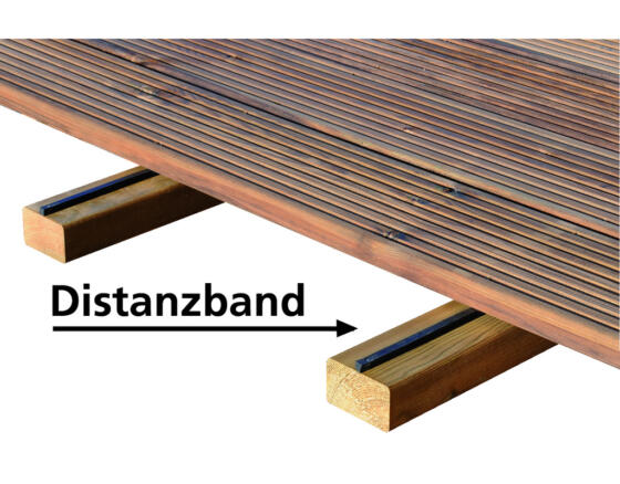 Scheerer Distanzband 8x8mm 2,00m